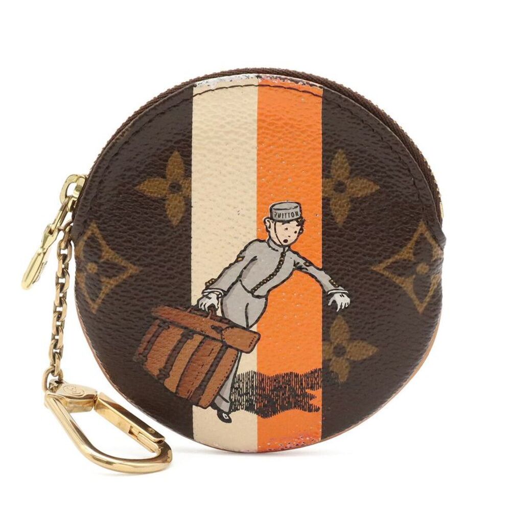 Louis Vuitton Monogram Groom Round Coin Case
